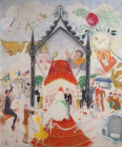 フィフスアベニューの大聖堂 作： Florine Stettheimer